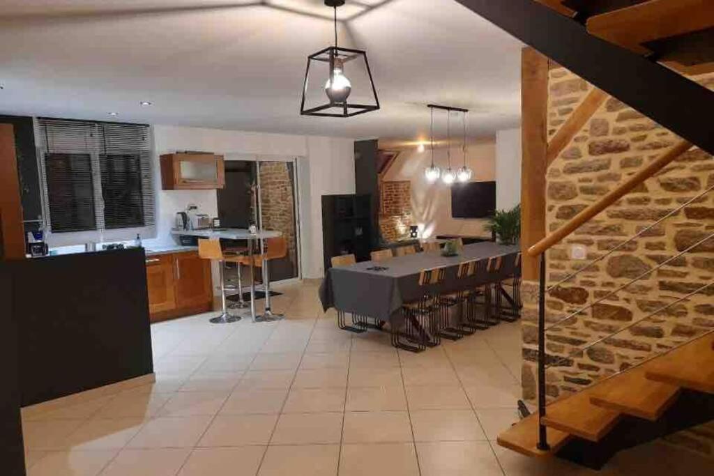 Gite Ti Coz Ex Ti Maen Piscine Interieure 12 Personnes Caden Exterior foto